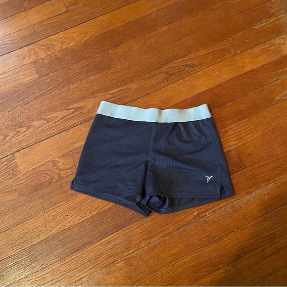Old Navy Pants - Old Navy Dark Blue Athletic Shorts with Light Gray Waistband